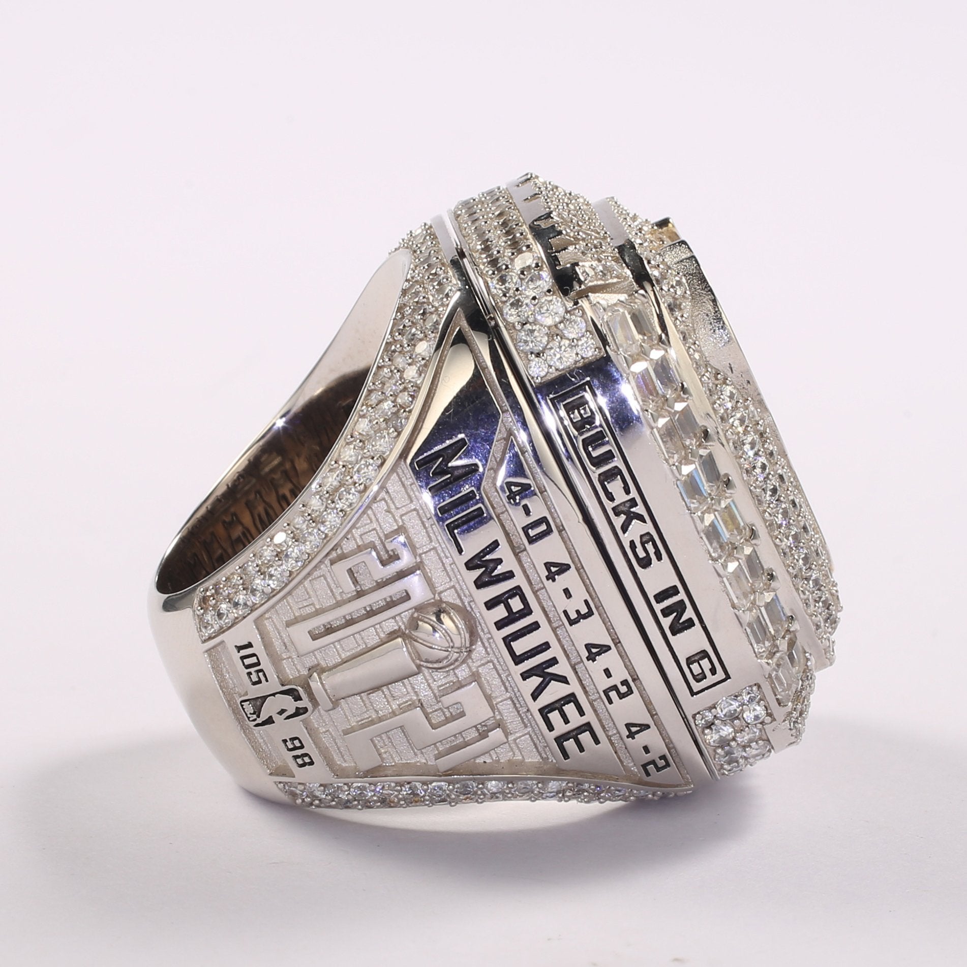 Milwaukee Bucks 2021 NBA Championship Ring