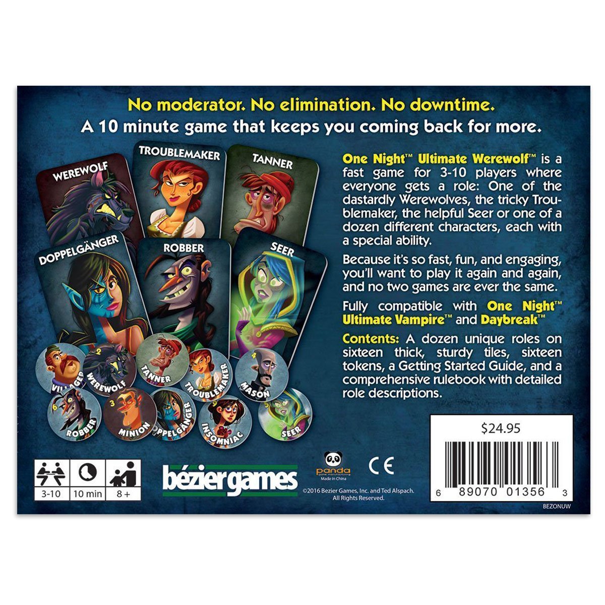 One Night Ultimate Werewolf Game Wholesale