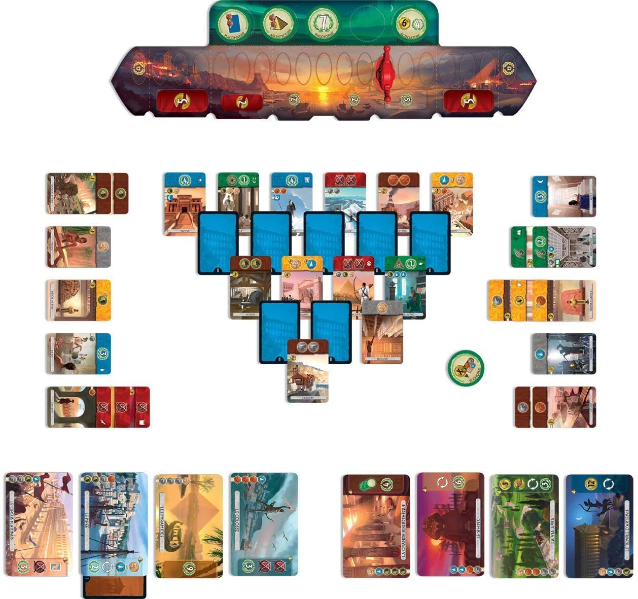 7 Wonders: Duel Board Game Wholesale