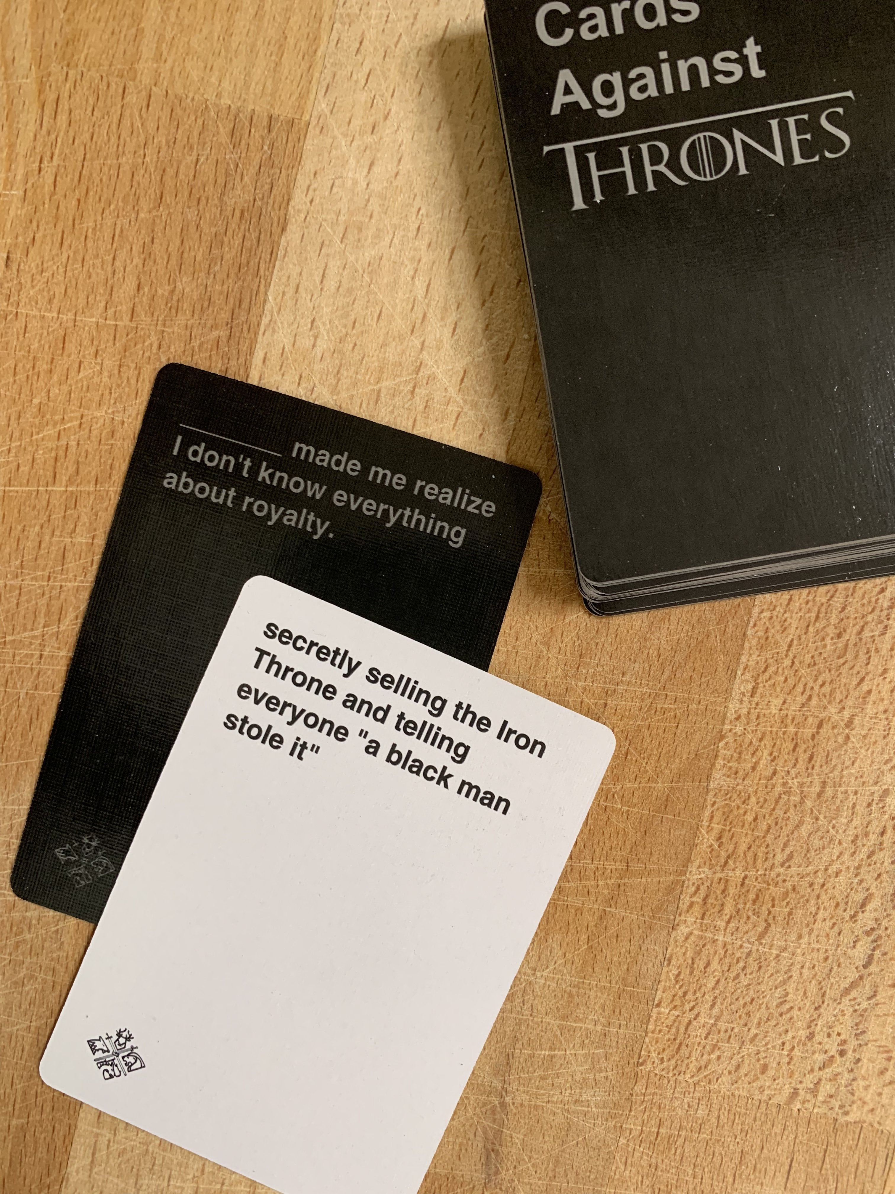 Cards Against Thrones Game Wholesale