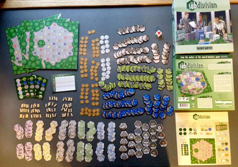 Subdivision Board Game Wholesale