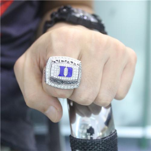 Duke Blue Devils 2015 NCAA National Championship Ring