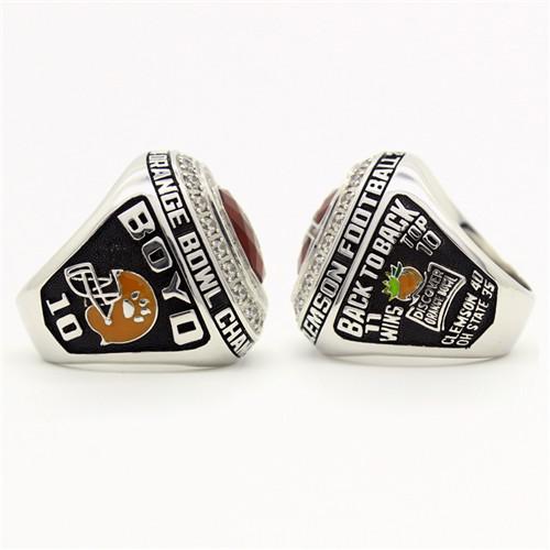 Clemson Tigers 2014 Orange Bowl Championship Ring