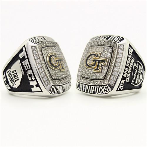 Georgia Tech Yellow Jackets 2014 Orange Bowl Championship Ring