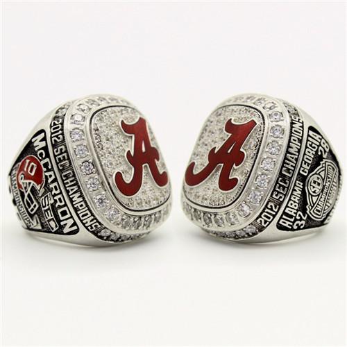 Alabama Crimson Tide 2012 SEC Championship Ring