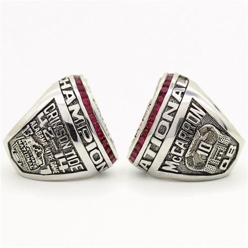 Alabama Crimson Tide 2012 BCS National Championship Ring