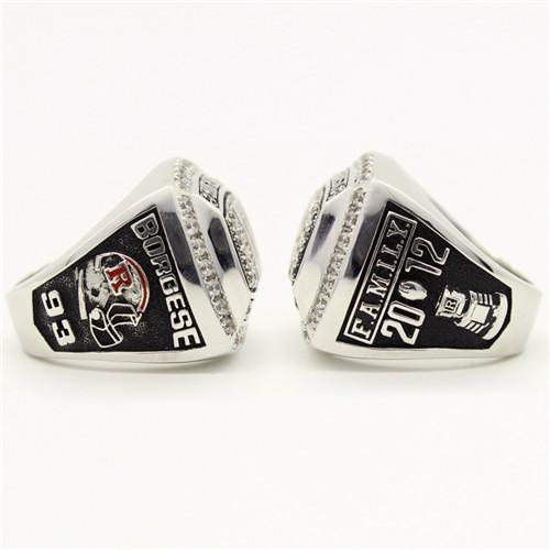 Rutgers Scarlet Knights 2012 Big East Championship Ring