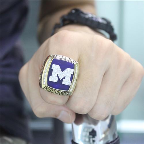 Michigan Wolverines 2012 NFL Sugar Bowl Championship Ring