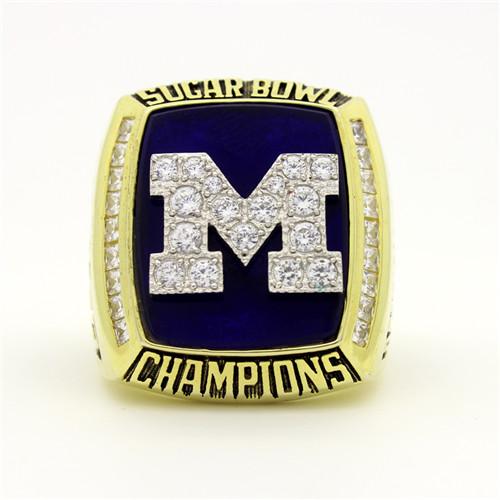 Michigan Wolverines 2012 NFL Sugar Bowl Championship Ring