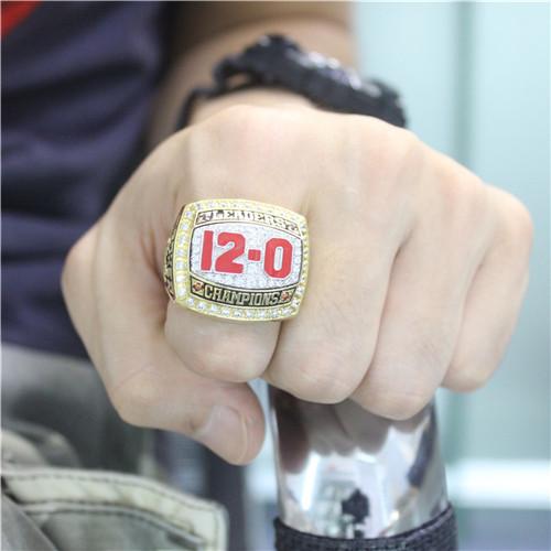 Ohio State Buckeyes 2012 12-0 Leaders Championship Ring