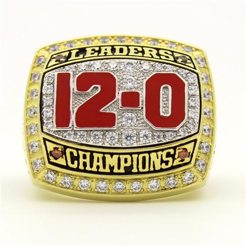 Ohio State Buckeyes 2012 12-0 Leaders Championship Ring