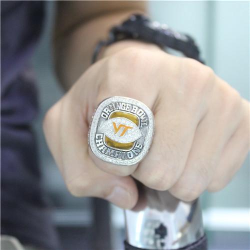 Virginia Tech Hokies 2009 Orange Bowl Championship Ring