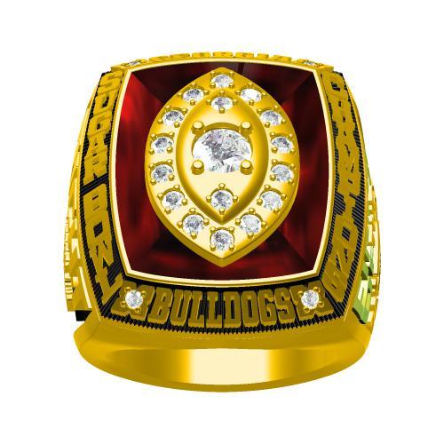 Georgia Bulldogs 2003 NFL Sugar Bowl Championship Ring