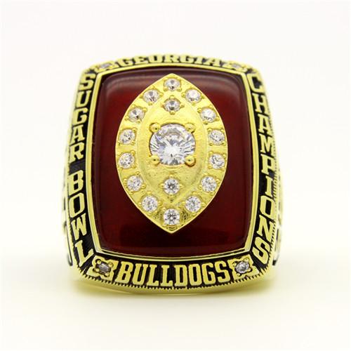 Georgia Bulldogs 2003 NFL Sugar Bowl Championship Ring