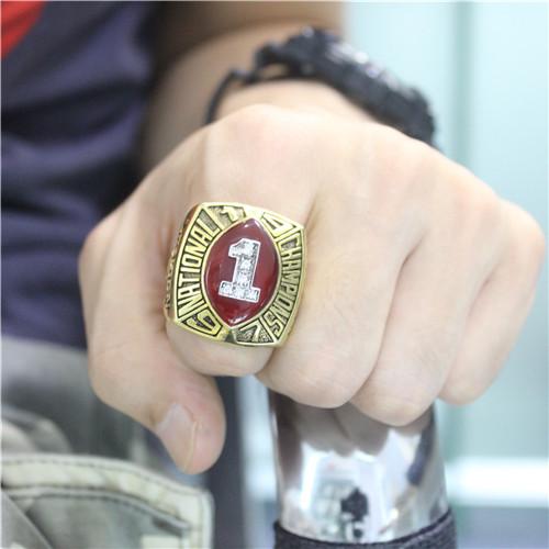 Nebraska Cornhuskers 1997 Orange Bowl National Championship Ring