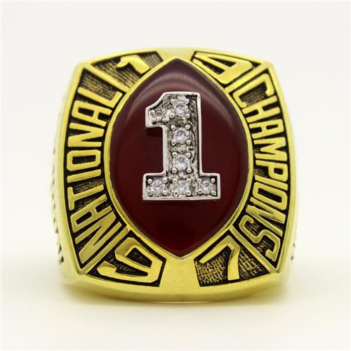 Nebraska Cornhuskers 1997 Orange Bowl National Championship Ring