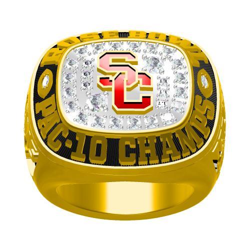 USC Trojans 1996 Rose Bowl PAC-10 National Championship Ring