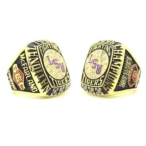 LSU Tigers Baseball 1996 National Championship Ring