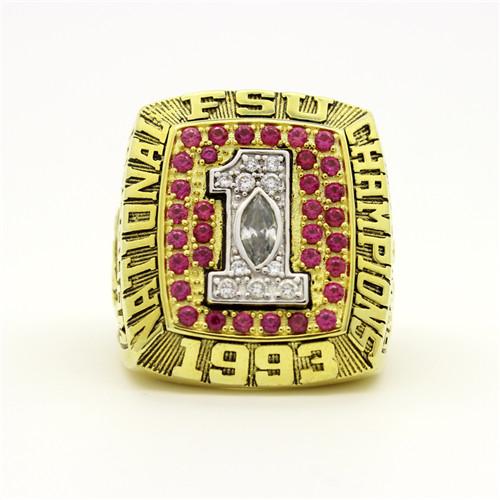 Florida State Seminoles FSU 1993 Orange Bowl National Championship Ring