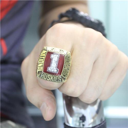 Washington Huskies 1991 National Championship Ring