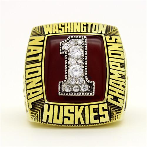 Washington Huskies 1991 National Championship Ring