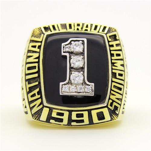 Colorado Buffaloes 1990 National Championship Ring