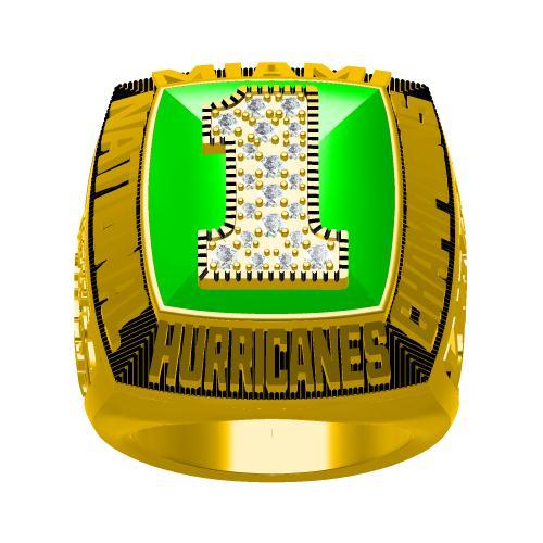 Miami Hurricanes 1989 NFL Sugar Bowl National Championship Ring