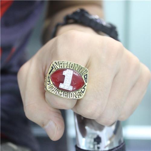 Oklahoma Sooners 1985 National Championship Ring