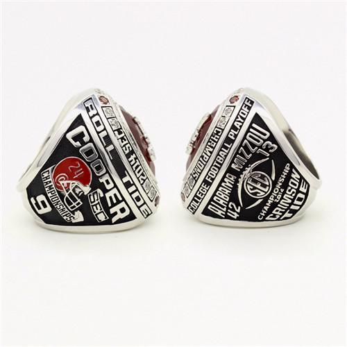 Alabama Crimson Tide 2014 SEC Championship Ring