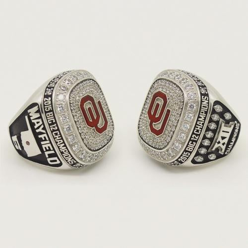 Oklahoma Sooners 2015 Big 12 Championship Ring