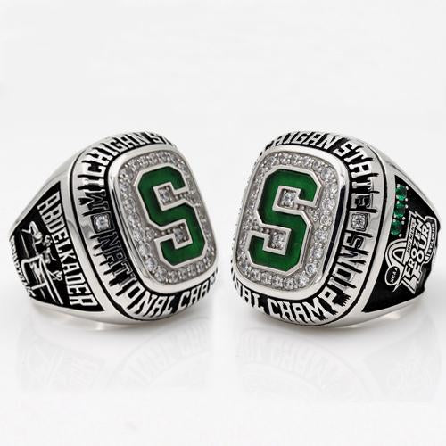 Michigan State Spartans 2007 Ice Hockey National Championship Ring