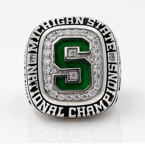 Michigan State Spartans 2007 Ice Hockey National Championship Ring