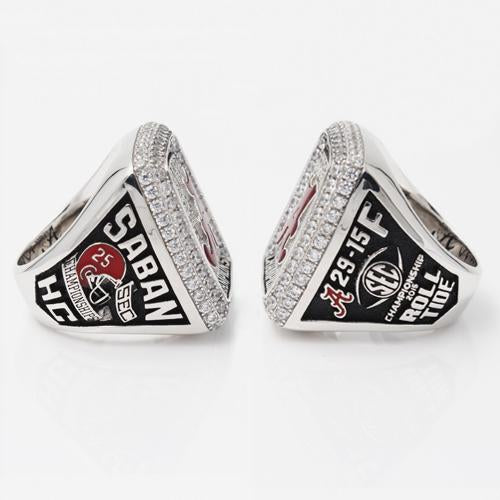 Alabama Crimson Tide 2015 SEC Championship Ring