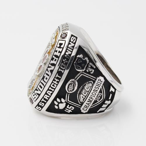 Clemson Tigers 2015 ACC Championship Ring