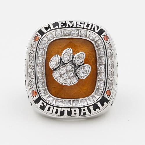 Clemson Tigers Capital 2015 One Orange Bowl Championship Ring