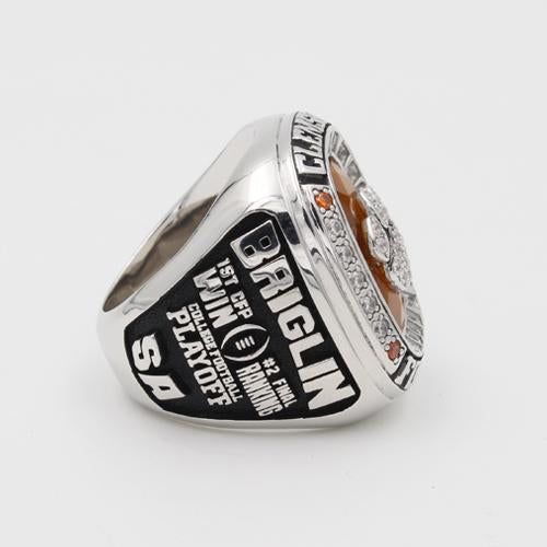 Clemson Tigers Capital 2015 One Orange Bowl Championship Ring