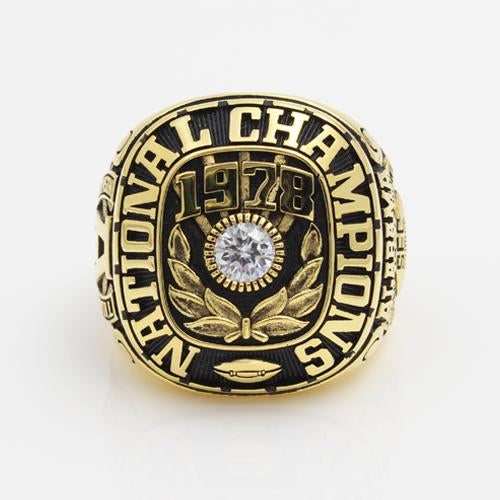 Alabama Crimson Tide 1978 National & SEC Championship Ring