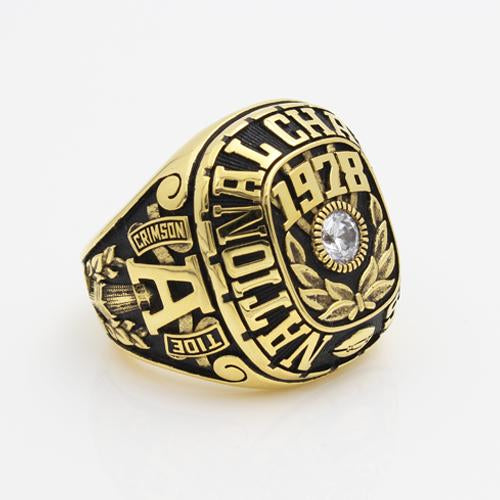 Alabama Crimson Tide 1978 National & SEC Championship Ring