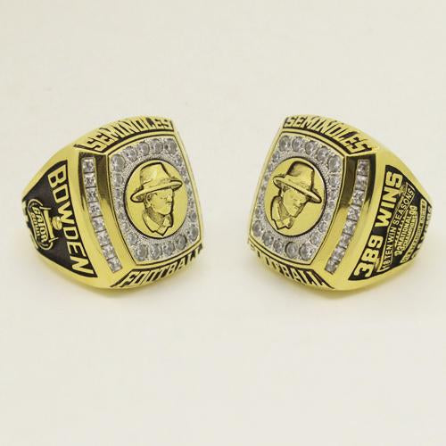 Florida State Seminoles 2010 FSU Gator Bowl Championship Ring