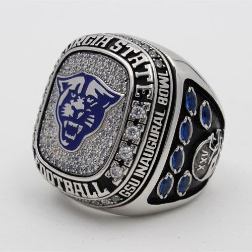 GSU Georgia State Panthers 2015 Inaugural Cure Bowl Bowl Ring