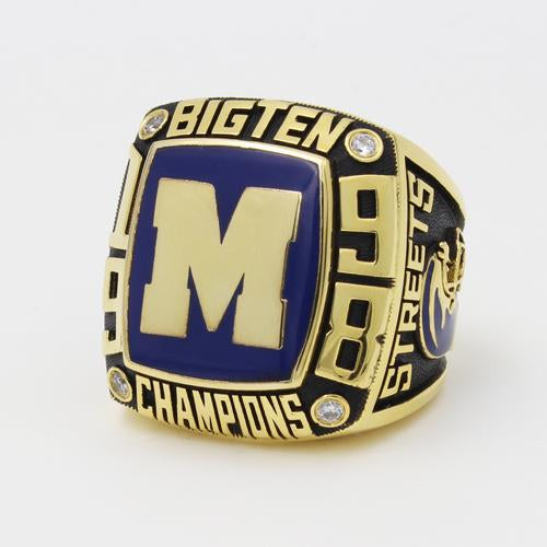 Michigan Wolverines 1998 Big Ten Championship Ring