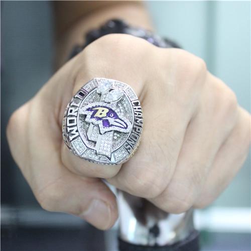 Baltimore Ravens 2012 NFL Super Bowl XLVII Championship Ring