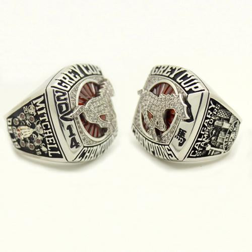 Calgary Stampeders 2014 CFL 102nd Grey Cup Championship Ring