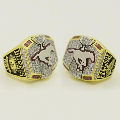 Calgary Stampeders 2008 CFL 96th Grey Cup Championship Ring