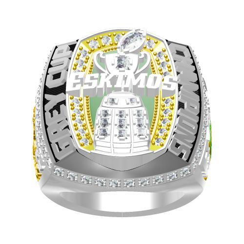 Edmonton Eskimos 2005 CFL 93rd Grey Cup Championship Ring