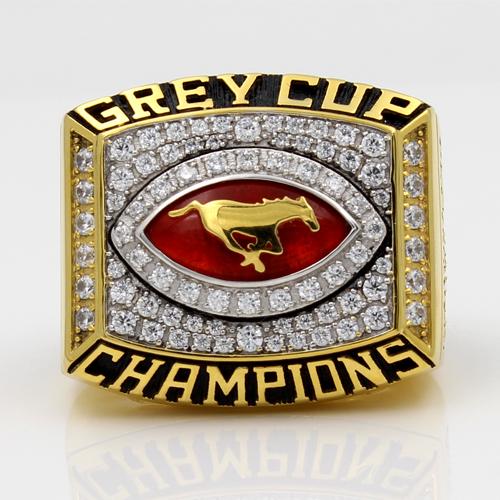 Calgary Stampeders 2001 CFL 89th Grey Cup Championship Ring