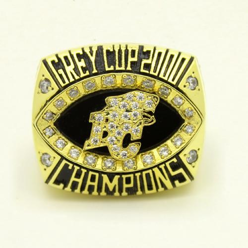 BC Lions 2000 CFL 88th Grey Cup Championship Ring