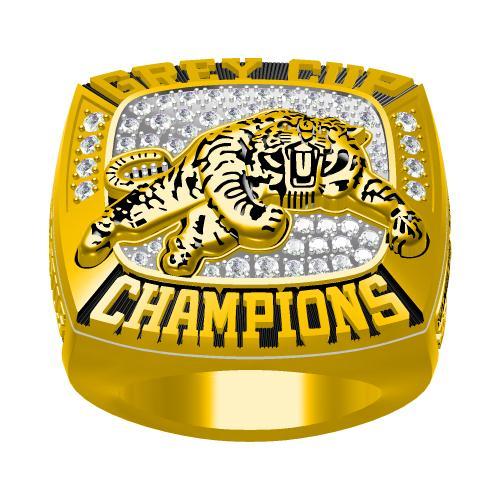 Hamilton Tiger-Cats 1999 CFL 87th Grey Cup Championship Ring