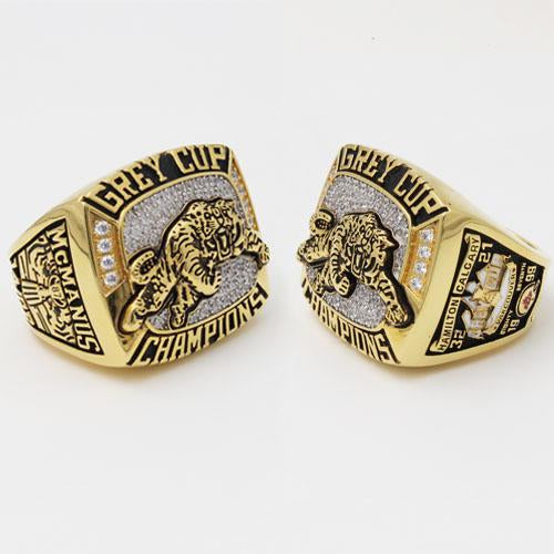 Hamilton Tiger-Cats 1999 CFL 87th Grey Cup Championship Ring