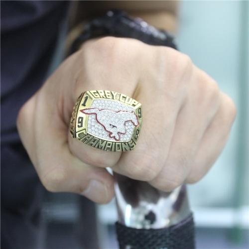 Calgary Stampeders 1998 CFL 86th Grey Cup Championship Ring